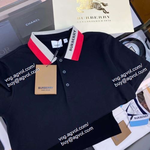  存在感◎ BURBERRYブランド 偽物 通販 2色可選 半袖Tシャツ 2021春夏 バーバリー BURBERRY