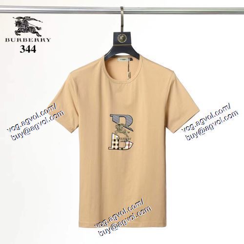 高級感溢れるデザイン BURBERRY偽物ブランド 2021春夏 3色可選 半袖Tシャツ バーバリー BURBERRY
