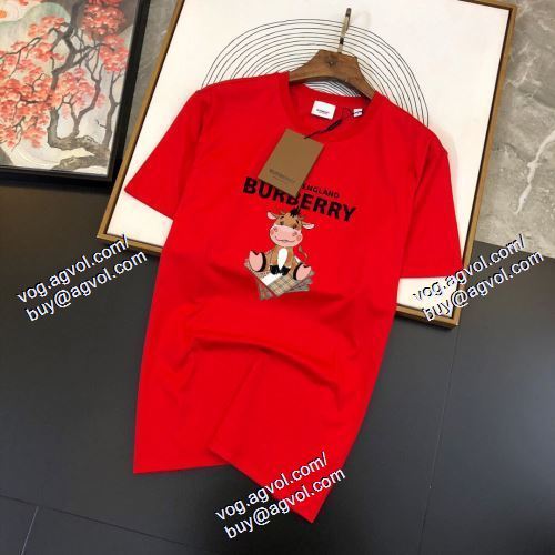  バーバリー BURBERRY 上質 大人気！ 3色可選 半袖Tシャツ 2021春夏 BURBERRYスーパーコピー 代引