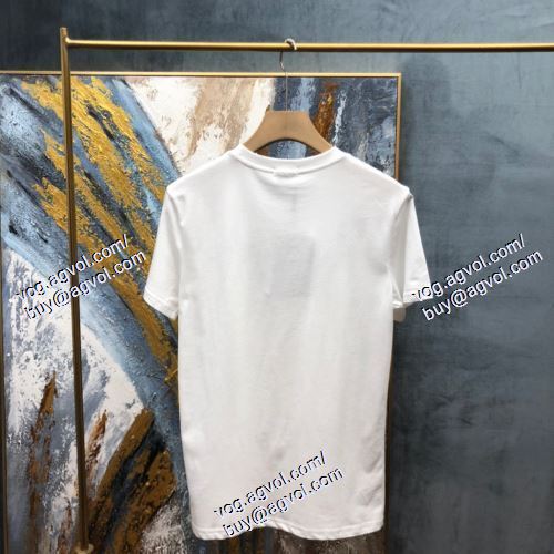  2021春夏 BURBERRYブランドスーパーコピー 2色可選 首胸ロゴ 半袖Tシャツ バーバリー BURBERRY 