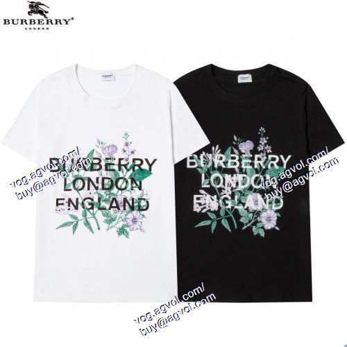 耐久性に優れ 半袖Tシャツ バーバリー BURBERRY 2021春夏 BURBERRYブランド コピー 2色可選