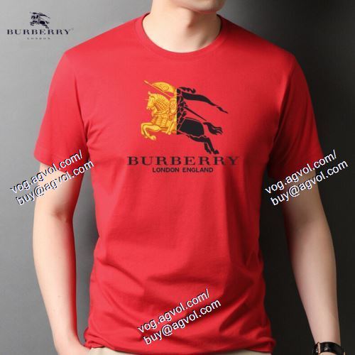  4色可選 半袖Tシャツ 注目のアイテム 2021春夏 バーバリー BURBERRY BURBERRYコピー ブランド