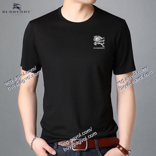  BURBERRYブランド 偽物 通販 4色可選 半袖Tシャツ 重宝するアイテム 2021春夏 バーバリー BURBERRY
