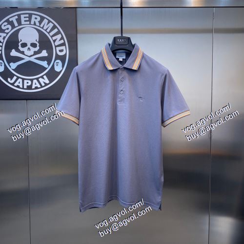  2021春夏 バーバリー BURBERRY 高級感を引き立てる BURBERRYスーパーコピー 激安 4色可選 半袖Tシャツ