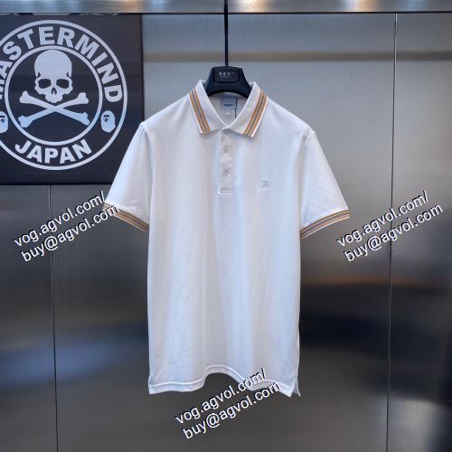  2021春夏 バーバリー BURBERRY 高級感を引き立てる BURBERRYスーパーコピー 激安 4色可選 半袖Tシャツ