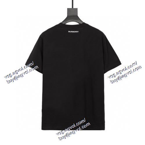  落ち着いた感覚 バーバリー BURBERRY 2色可選 BURBERRYブランドコピー 半袖Tシャツ 2021春夏