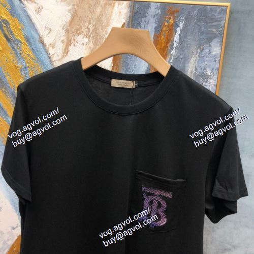  バーバリー BURBERRY 2色可選 2021春夏 半袖Tシャツ 大人っぼい BURBERRYブランド コピー 
