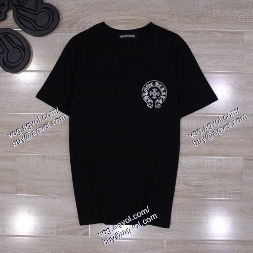  2色可選 CHROME HEARTSブランド コピー 2021春夏 クロムハーツ CHROME HEARTS 半袖Tシャツ お洒落に魅せる