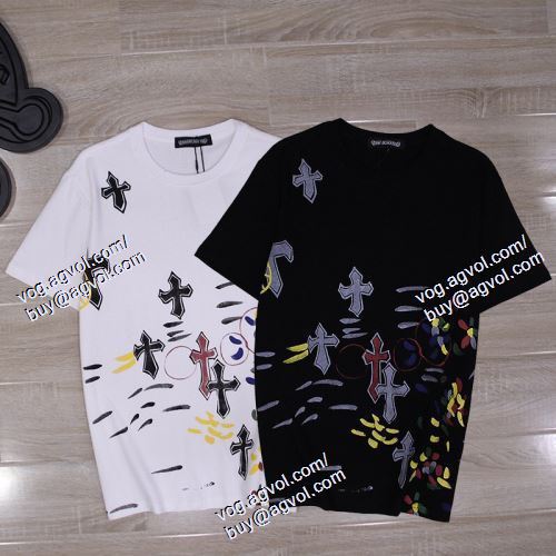  クロムハーツ CHROME HEARTS 2色可選 半袖Tシャツ スタイリッシュな印象 CHROME HEARTSスーパーコピー 2021春夏