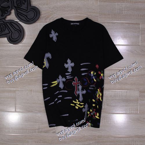  クロムハーツ CHROME HEARTS 2色可選 半袖Tシャツ スタイリッシュな印象 CHROME HEARTSスーパーコピー 2021春夏