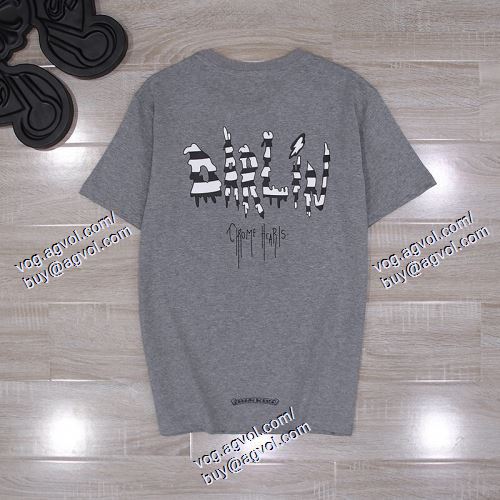  2021春夏 クロムハーツ CHROME HEARTS 半袖Tシャツ デザイン性の高い CHROME HEARTSブランド 偽物 通販