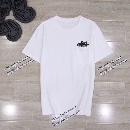  大好評 2021春夏 CHROME HEARTSスーパーコピー 激安 クロムハーツ CHROME HEARTS 2色可選 半袖Tシャツ