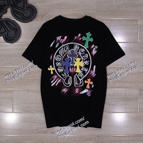  2021春夏 クロムハーツ CHROME HEARTS CHROME HEARTSブランドスーパーコピー 2色可選 おすすめ/オススメ 半袖Tシャツ 