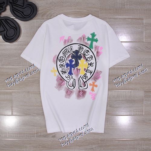  2021春夏 クロムハーツ CHROME HEARTS CHROME HEARTSブランドスーパーコピー 2色可選 おすすめ/オススメ 半袖Tシャツ 