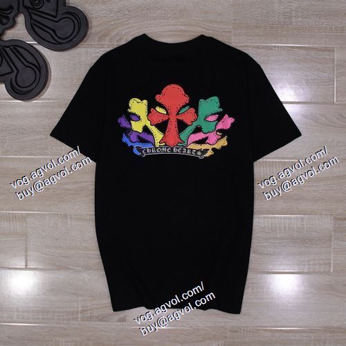  2色可選 2021春夏 半袖Tシャツ セール中 CHROME HEARTSブランドコピー クロムハーツ CHROME HEARTS