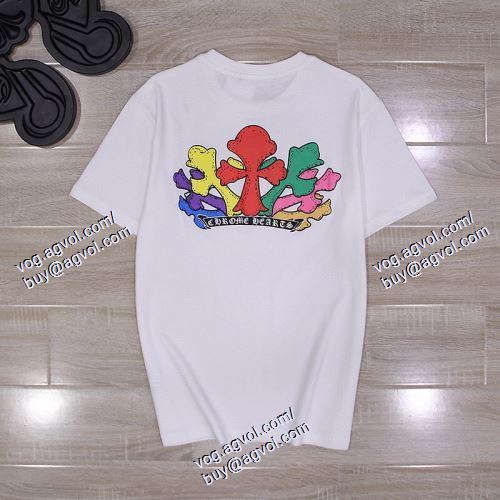  2色可選 2021春夏 半袖Tシャツ セール中 CHROME HEARTSブランドコピー クロムハーツ CHROME HEARTS