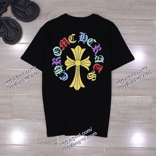  CHROME HEARTSブランド コピー 2021春夏 2色可選 半袖Tシャツ クロムハーツ CHROME HEARTS 【激安】 