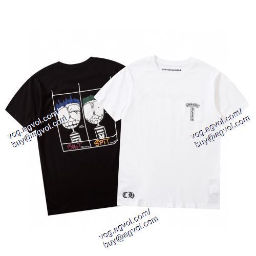  めちゃくちゃお得 2021春夏 クロムハーツ CHROME HEARTS 2色可選 半袖Tシャツ CHROME HEARTSブランドスーパーコピー 