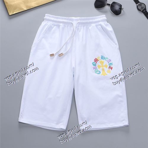  半袖Tシャツ 上下セット CHROME HEARTSブランド コピー 2021春夏 2色可選 クロムハーツ CHROME HEARTS 首胸ロゴ 
