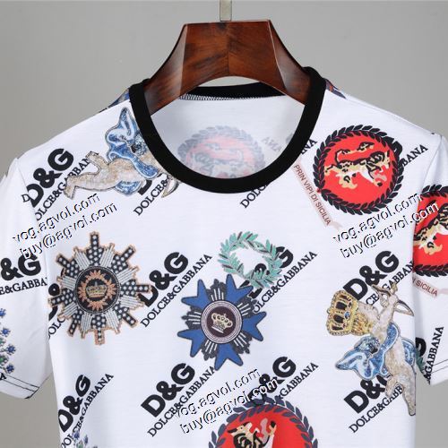 D&Gブランド コピー 2021春夏 ドルチェ＆ガッバーナ Dolce&Gabbana 半袖シャツ 極上の着心地 