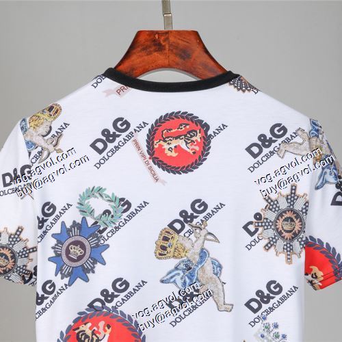 D&Gブランド コピー 2021春夏 ドルチェ＆ガッバーナ Dolce&Gabbana 半袖シャツ 極上の着心地 