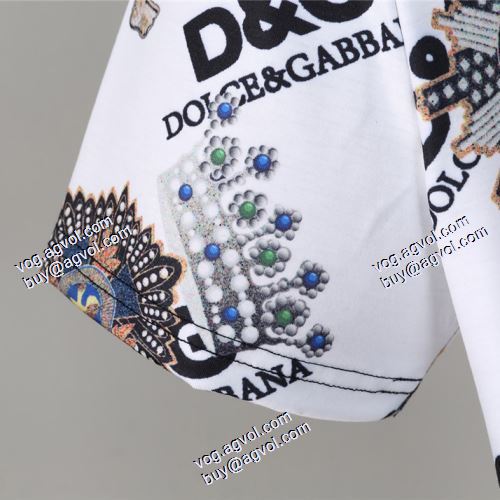 D&Gブランド コピー 2021春夏 ドルチェ＆ガッバーナ Dolce&Gabbana 半袖シャツ 極上の着心地 