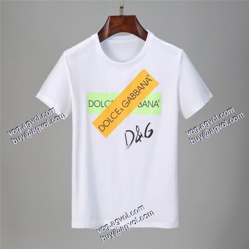 2色可選 D&Gブランド 偽物 通販 2021春夏 ドルチェ＆ガッバーナ Dolce&Gabbana 半袖シャツ 選べる極上 