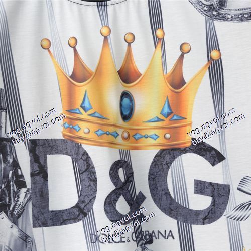 半袖シャツ 高級感ある ドルチェ＆ガッバーナ Dolce&Gabbana D&Gコピー 2021春夏 