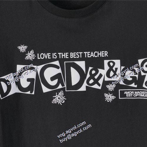 D&G偽物ブランド 2021春夏 ドルチェ＆ガッバーナ Dolce&Gabbana 2色可選 半袖シャツ 存在感のある 