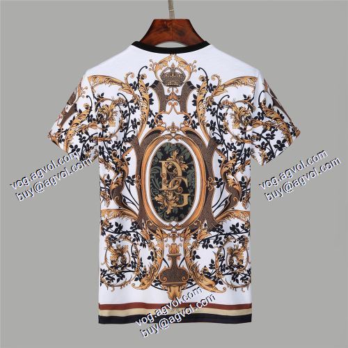 ドルチェ&ガッバーナ偽物ブランド 半袖シャツ 耐久性のある 2021春夏 ドルチェ＆ガッバーナ Dolce&Gabbana 