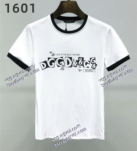 D&Gブランドコピー 2色可選 半袖シャツ 2021春夏 落ち着いた感覚 ドルチェ＆ガッバーナ Dolce&Gabbana 