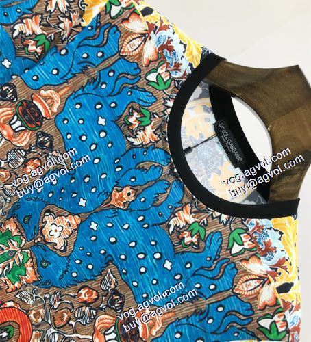 2021春夏 半袖シャツ D&Gスーパーコピー 激安 ドルチェ＆ガッバーナ Dolce&Gabbana 綺麗に決まるフォルム！ 