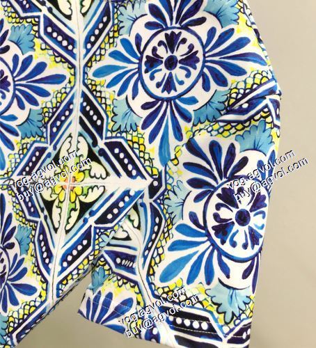 高級感ある 2021春夏 ドルチェ＆ガッバーナ Dolce&Gabban 半袖シャツ D&Gブランド 偽物 通販