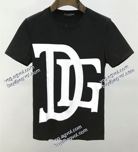 ファション性の高い 2色可選 D&G偽物ブランド 半袖シャツ 2021春夏 ドルチェ＆ガッバーナ Dolce&Gabbana 