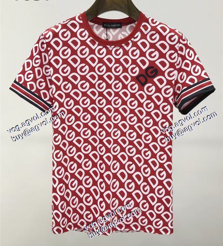 上品な輝きを放つ形 2021春 ドルチェ＆ガッバーナ Dolce&Gabbana D&Gスーパーコピー 激安 半袖シャツ 