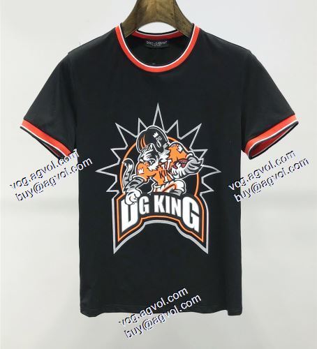 スタイリッシュな印象 2色可選 海外セレブ愛用 半袖シャツ D&Gコピー ドルチェ＆ガッバーナ Dolce&Gabbana 