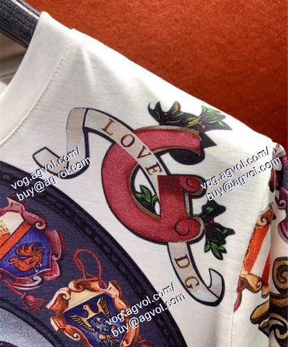  プレゼントに D&Gスーパーコピー 半袖Tシャツ 2021春夏 ドルチェ＆ガッバーナ Dolce&Gabbana