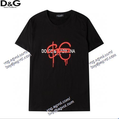  D&Gコピー ブランド 半袖Tシャツ ドルチェ＆ガッバーナ Dolce&Gabbana 2021春夏 完売品！ 2色可選