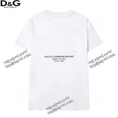  D&Gコピー ブランド 半袖Tシャツ ドルチェ＆ガッバーナ Dolce&Gabbana 2021春夏 完売品！ 2色可選