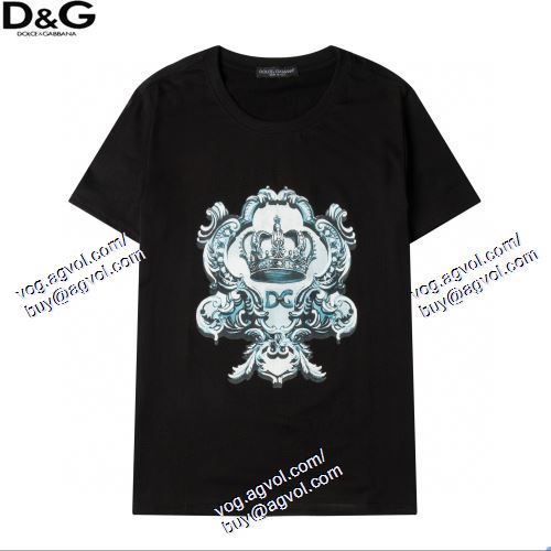  ドルチェ＆ガッバーナ Dolce&Gabbana  半袖Tシャツ 2色可選 D&Gコピーブランド 2021春夏 大人のおしゃれに 