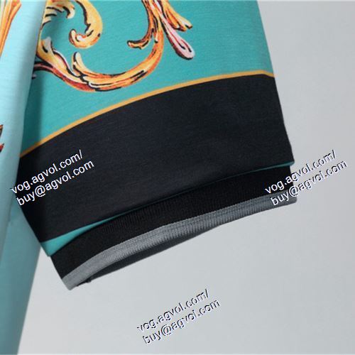  D&Gブランドスーパーコピー 欧米韓流/雑誌 ドルチェ＆ガッバーナ Dolce&Gabbana 2021春夏 半袖Tシャツ 