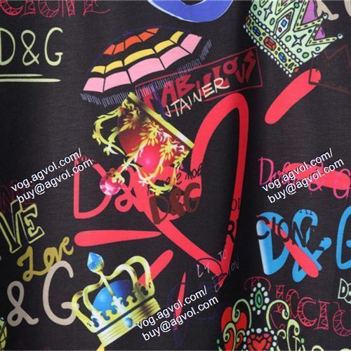 ◆モデル愛用◆ 2色可選 半袖Tシャツ ドルチェ＆ガッバーナ Dolce&Gabbana 2021春夏 D&Gブランドコピー
