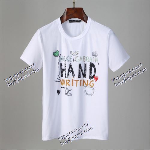 D&Gスーパーコピー 2021春夏 半袖Tシャツ 高級感演出 ドルチェ＆ガッバーナ Dolce&Gabbana 