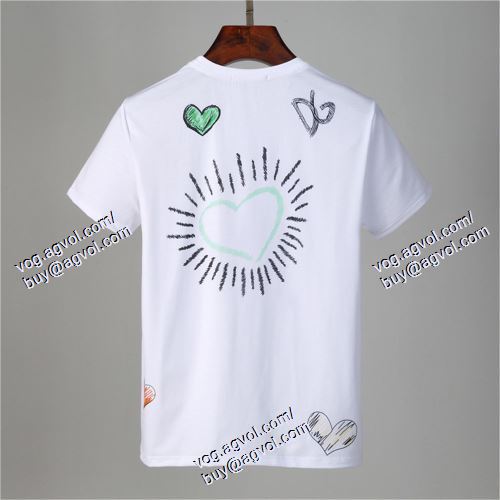  D&Gスーパーコピー 2021春夏 半袖Tシャツ 高級感演出 ドルチェ＆ガッバーナ Dolce&Gabbana 