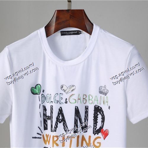  D&Gスーパーコピー 2021春夏 半袖Tシャツ 高級感演出 ドルチェ＆ガッバーナ Dolce&Gabbana 