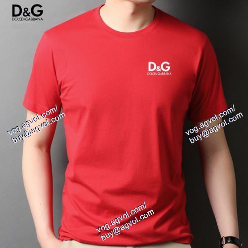  半袖Tシャツ 4色可選 D&Gコピー ブランド ドルチェ＆ガッバーナ Dolce&Gabbana 2021春夏