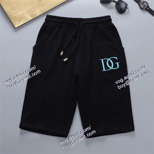  2021春夏 ドルチェ＆ガッバーナ Dolce&Gabbana 2色可選 首胸ロゴ D&Gスーパーコピー 代引 半袖Tシャツ 上下セット