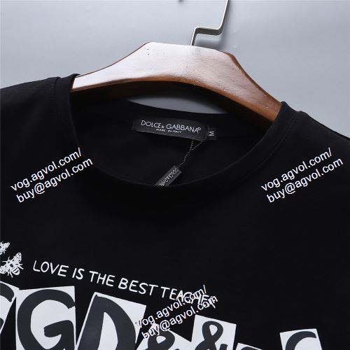  D&Gブランドスーパーコピー 半袖Tシャツ 上下セット 耐久性に優れ ドルチェ＆ガッバーナ Dolce&Gabbana 2021春夏 2色可選