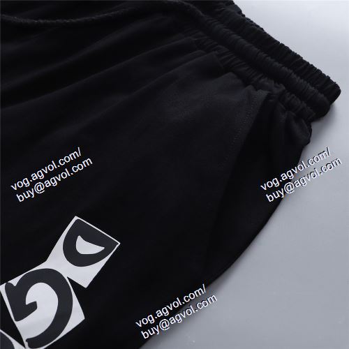  D&Gブランドスーパーコピー 半袖Tシャツ 上下セット 耐久性に優れ ドルチェ＆ガッバーナ Dolce&Gabbana 2021春夏 2色可選