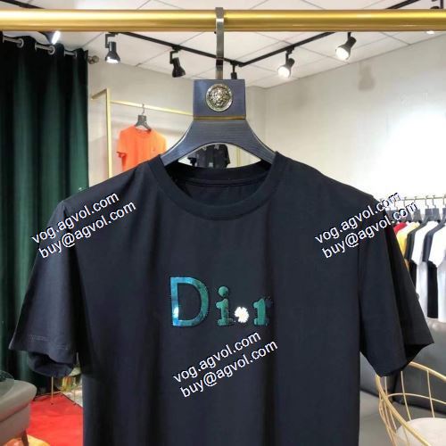  スタイルアップ効果 ディオール  DIOR  2色可選 2021春夏 DIORスーパーコピー 激安 半袖シャツ 